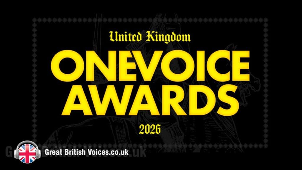 One Voice Award Winners 2026 at agent Great British Voices
