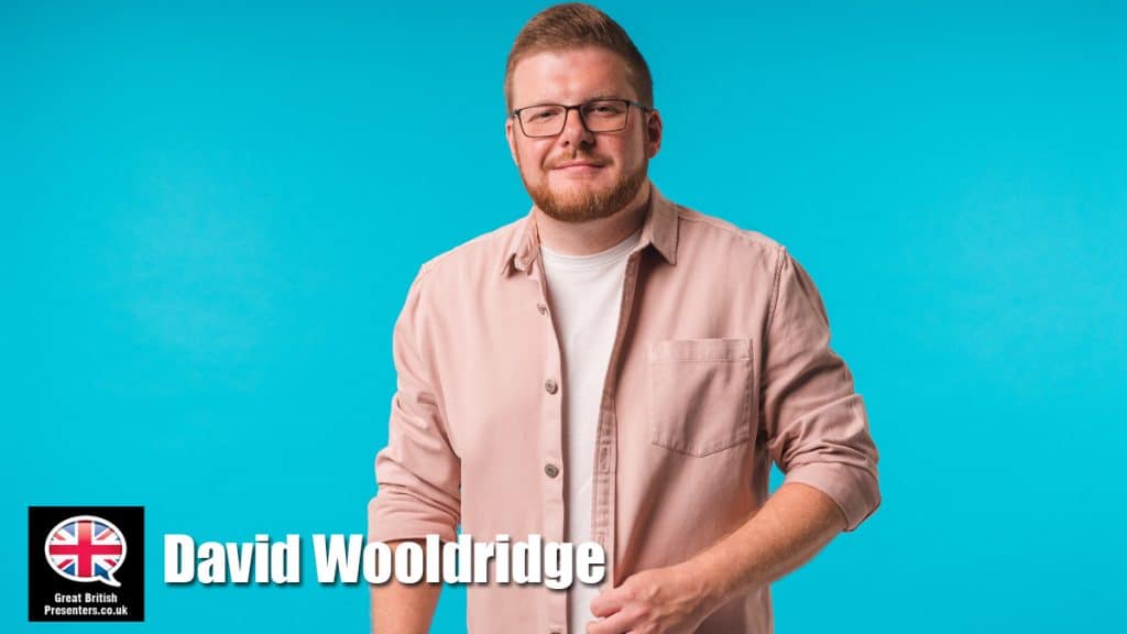 David Wooldridge hire presenter speaker book at agent Great British Presenters