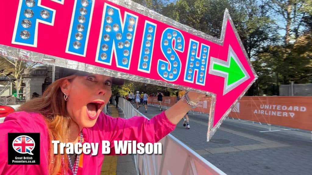 Tracey B Wilson book American Comedian Host entertainer at UK agent Great British Presenters