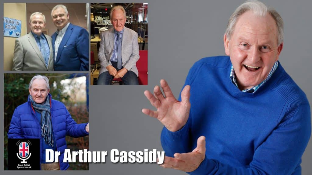Dr Arthur CAssidy TV celebrity psychologist from Great British Speakers