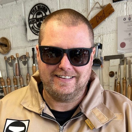 Chris Fisher The Blind Woodturner at Great British Speakers