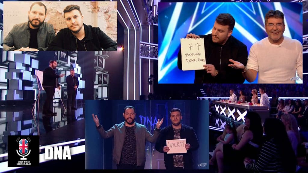 DNA mind reading duo at Great British Speakers 2018