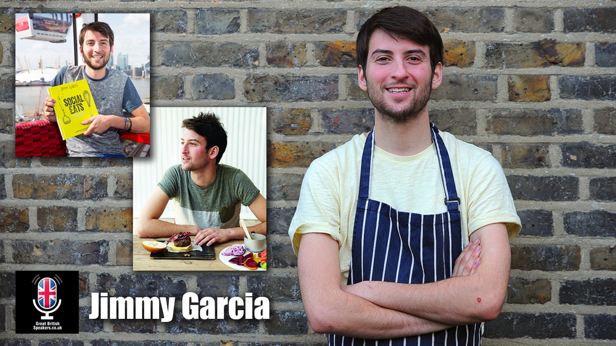 Jimmy Garcia - After Dinner Speakers for Lunch talks -  book at Great British Speakers