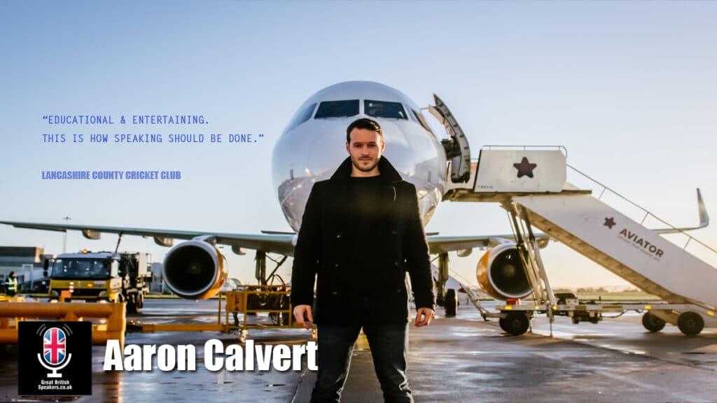 Aaron Calvert hypnotist mental health performance host speaker - book at agent Great British Speakers