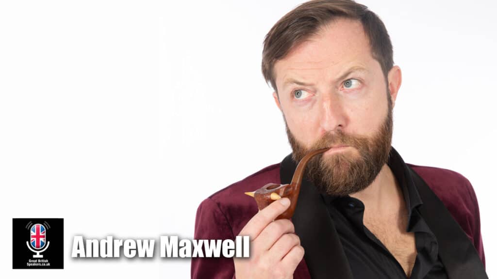Andrew Maxwell Award Winning Comedian Corporate event expert at Great British Speakers