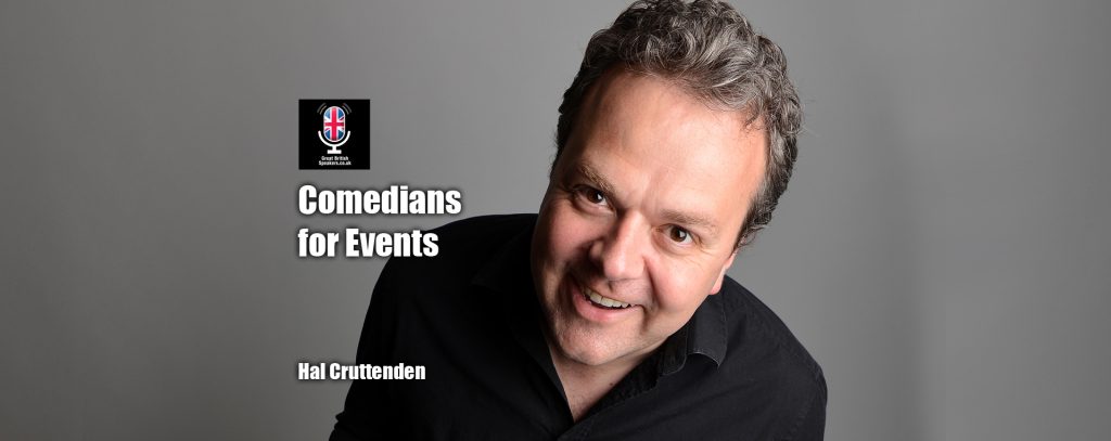 Book Hal Cruttenden funny Comedian for corporate events from Great British Speakers