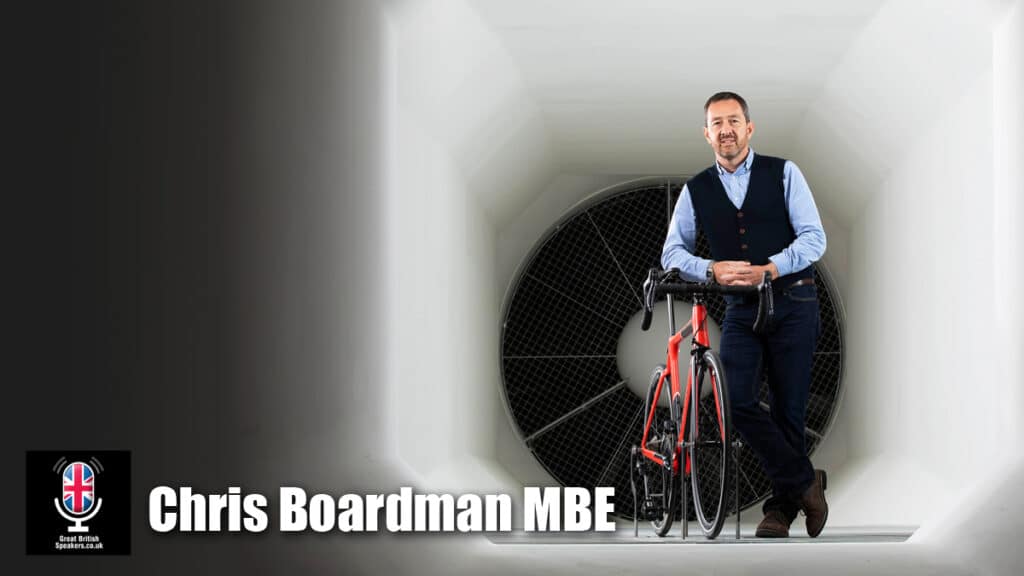Chris Boardman MBE - Gold Barcelona Olympics Cyclist Teambuilding performance speaker at Great British Speakers