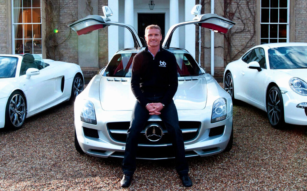 David Coulthard F1 Mercedes Benz champion speaker at Great British Speakers