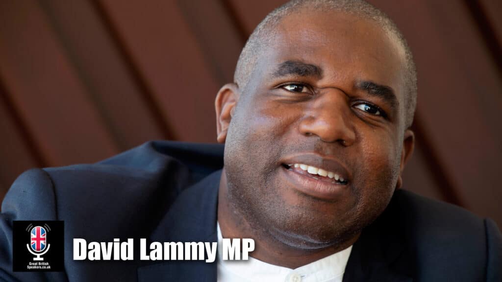 David Lammy Labour MP BAME social activism diversity multi culturalism expert at Great British Speakers
