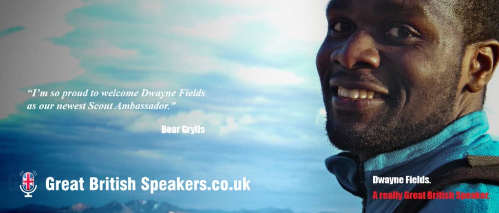 Dwayne_Fields Scouting Ambassador British Polar Adventurer at Great British Speakers