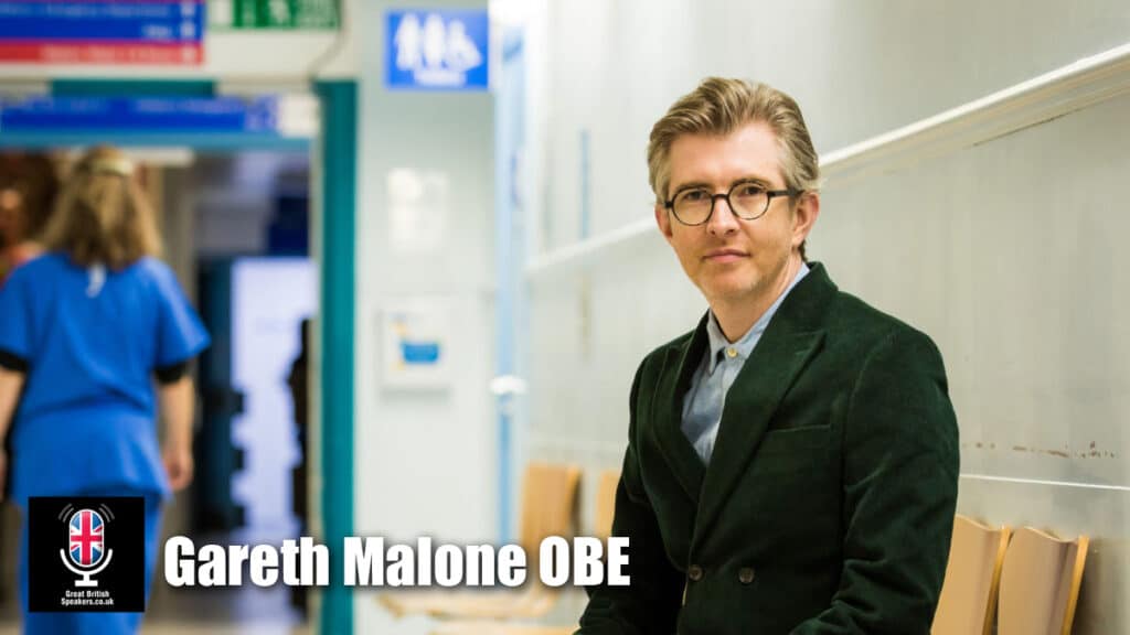 Gareth Malone Choir master coral conductor musician speaker at Great British Speakers