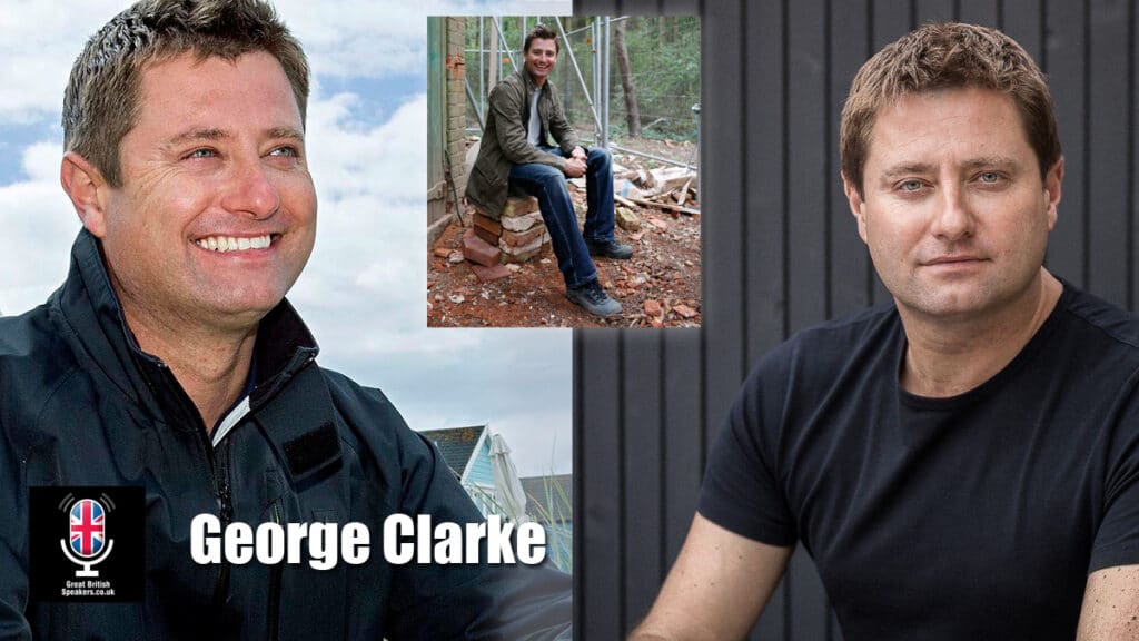 George Clarke amazing spaces eco restoration man architect designer broadcaster at Great British Speakers
