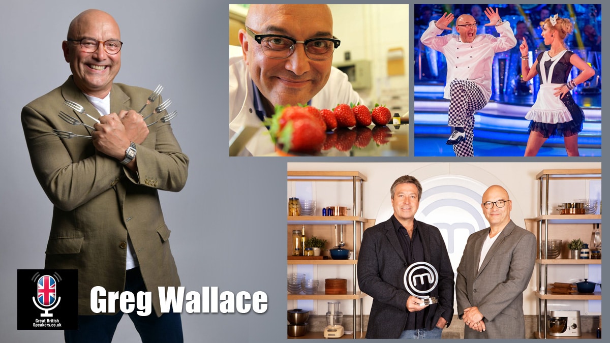 Gregg Wallace Broadcaster Master Chef Presenter Speaker at Great British Speakers