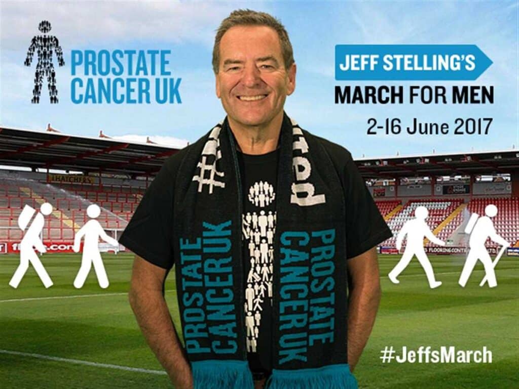 Jeff Stelling Hire Legendary SKY Soccer Broadcaster Event Host Countdown Cancer Campaigner book at Great British Speakers