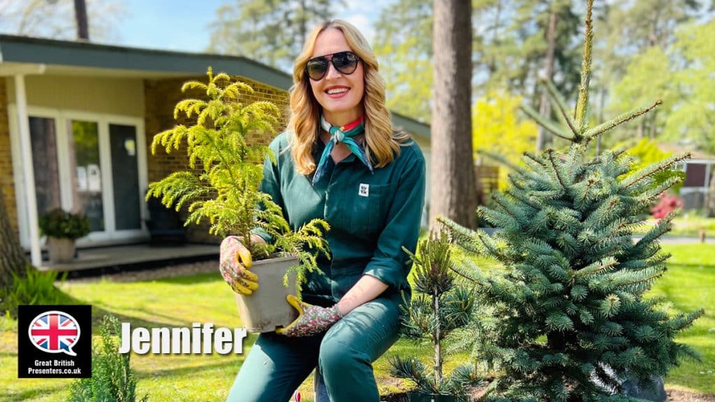 Jennifer Johnson hire female scottish gardening TV presenter host voice over at agent Great British Presenters