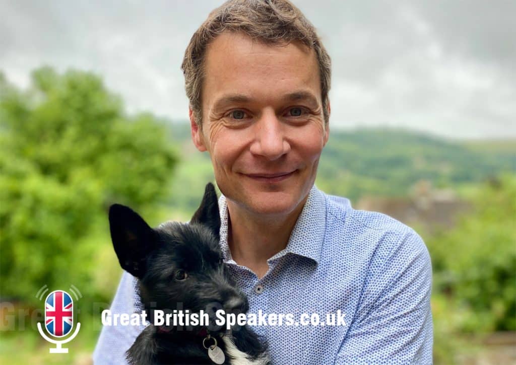 Joe Inglis Vet TV presenter speaker award host at agent Great British Speakers