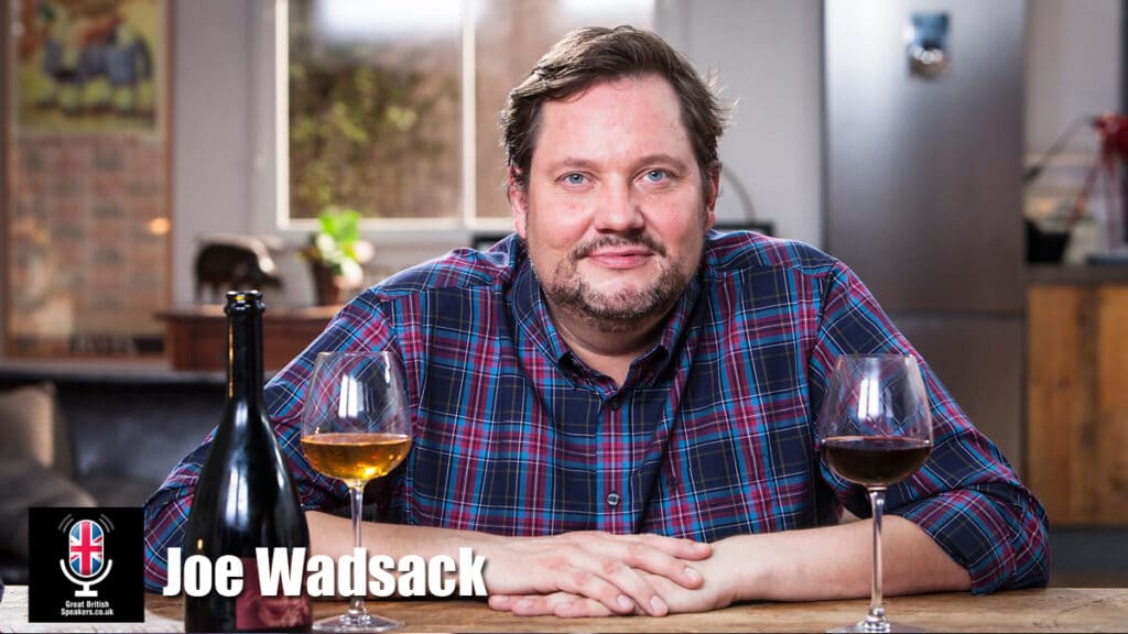 Joe Wadsack broadcaster speaker wine expert somelier virtual wine tastings at Great British Speakers