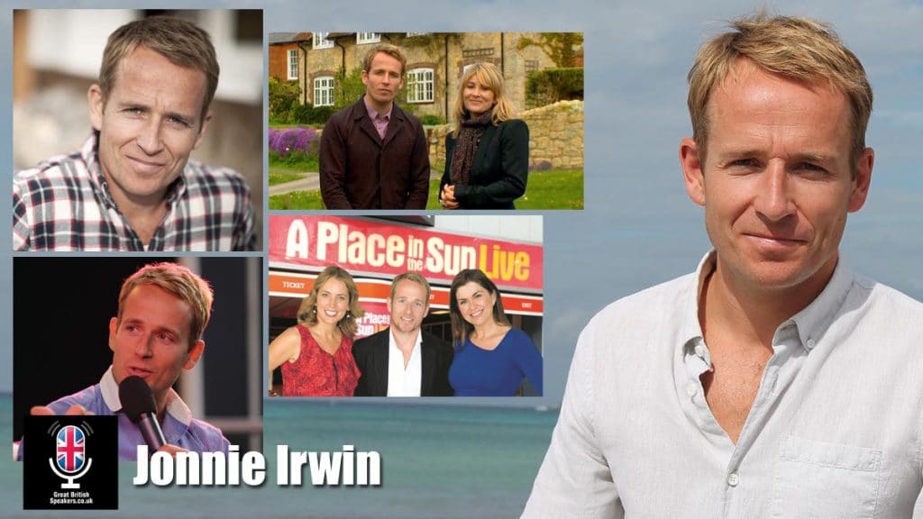 Jonnie Irwin Property presenter writer expert dveloper at Great British Speakers