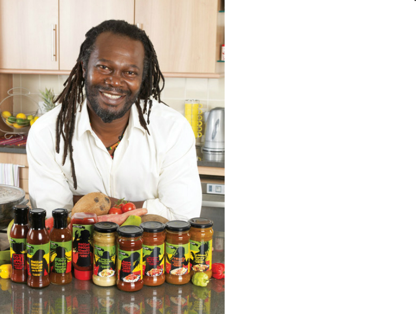 Levi Roots Reggae Reggae Sauce Dragons Den Cook Entrepreneur Musician book at speaker agent Great British Speakers