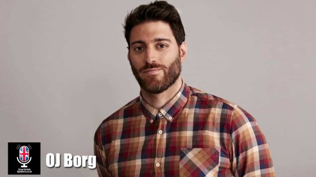 OJ Borg hire tech cycling presenter speaker host book at Great British Speakers