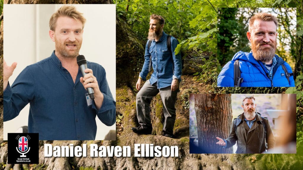 Daniel Raven Ellison Guerrilla Geographer National Geographic Emerging Explorer Get Outside London National Park City Speaker at Great British Speakers