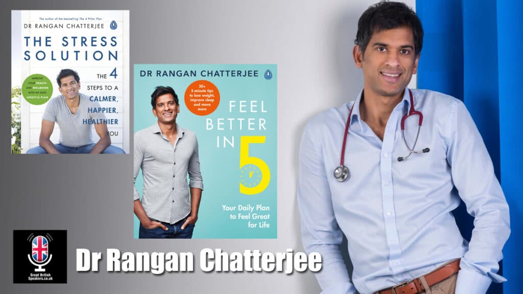 Dr Rangan Chatterjee Doctor In The House Mental Health Wellness Speaker presenter host at Great British Speakers