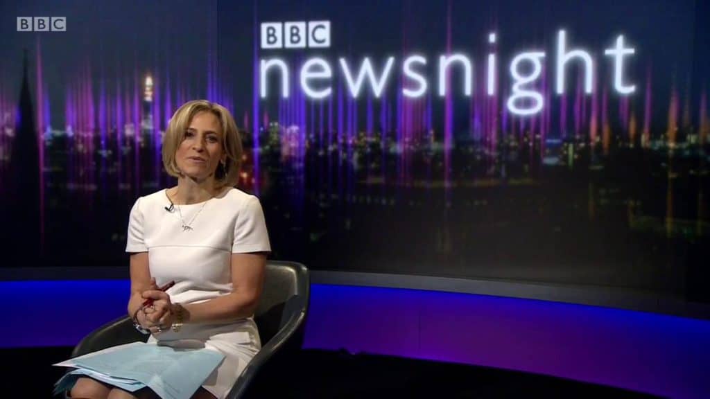 Emily Maitlis Award Winning Current Affairs journalist TV Broadcaster host compere at Great British Speakers
