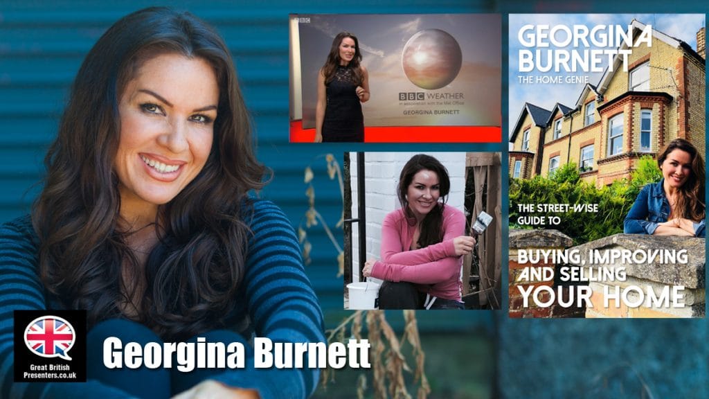Georgina Burnett DIY interiors weather Presenter This Morning BBC property developer at Great British Presenters