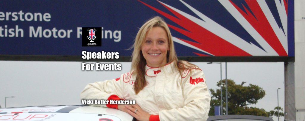 Hire Speaker for Event Vicki Butler Henderson motoring fifth gear car presenter at Great British Speakers