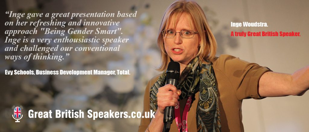 Inge Woudstra - Gender leadership expert speaker at Great British Speakers