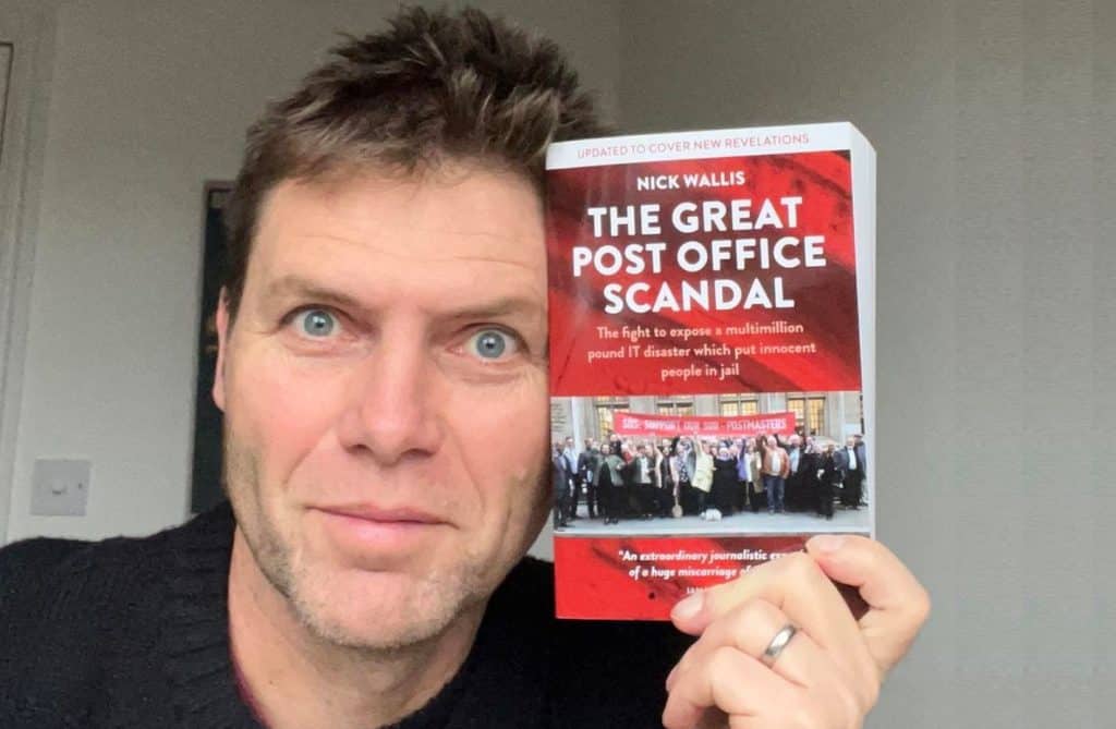 Nick Wallis The Great Post Office Scandal book keynote speaker Great British Speakers