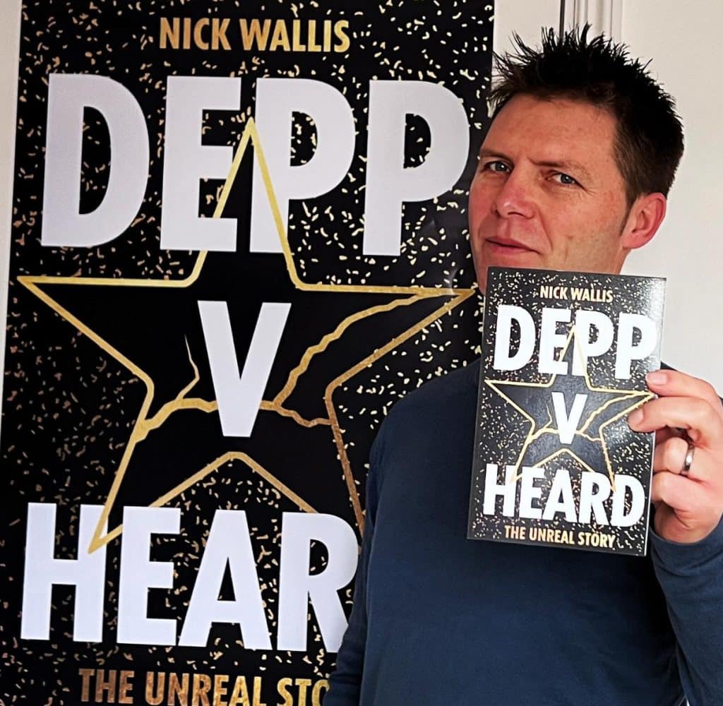 Nick Wallis book Depp vs Heard The Unreal Story launch Great British Speakers