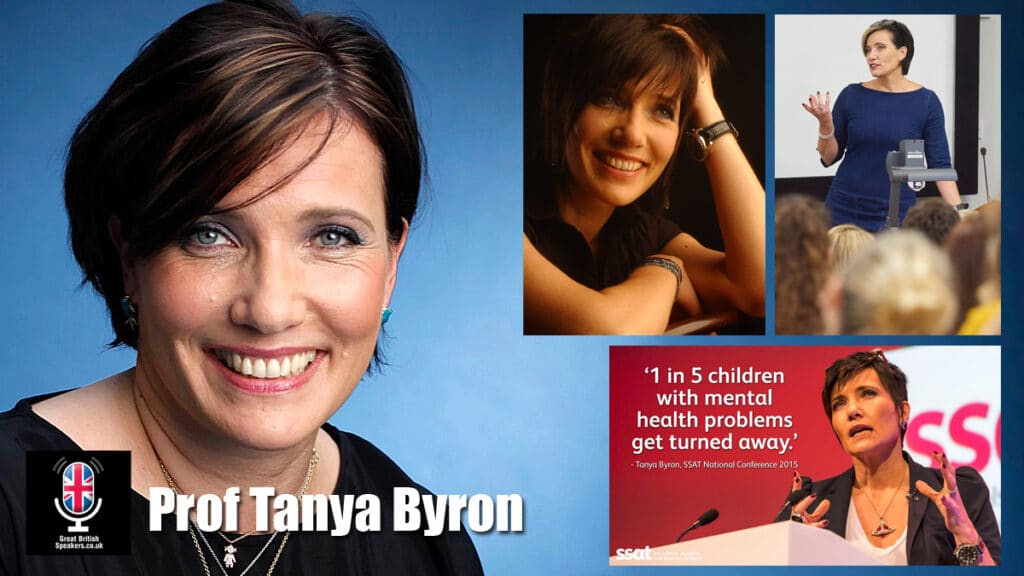 Professor Tanya Byron clinician journalist author broadcaster mental health  speaker at Great British Speakers