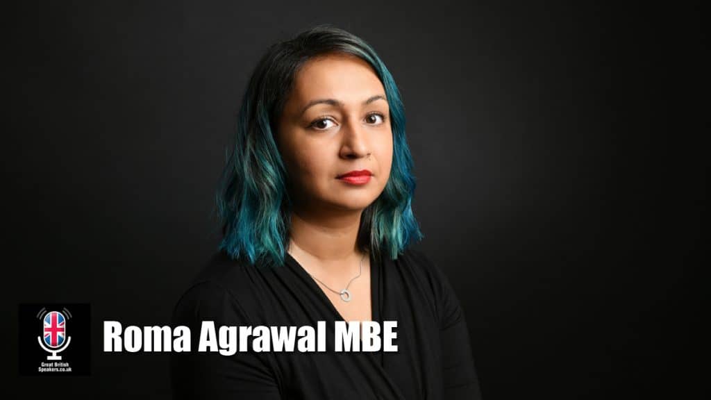 Roma Agrawal shard civil engineer diversity women in STEM keynote speaker campaigner Great British Speakers
