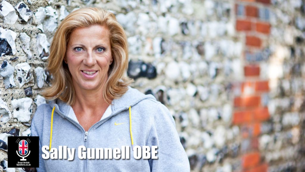 Sally Gunnell GB 400m hurdler Olympic Gold Medal World Champion motivational inspirational speaker at Great British Speakers