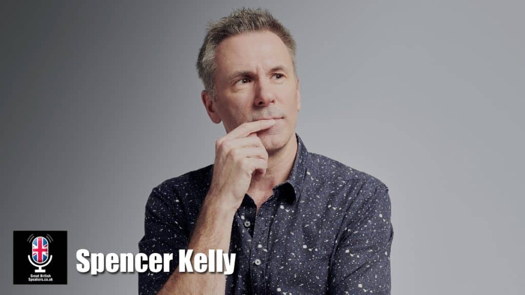 Spencer Kelly hire BBC Click presenter technology expert speaker bureau book at Great British Speakers
