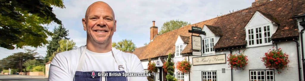 Tom Kerridge virtual cookery demonstrations at Great British Speakers
