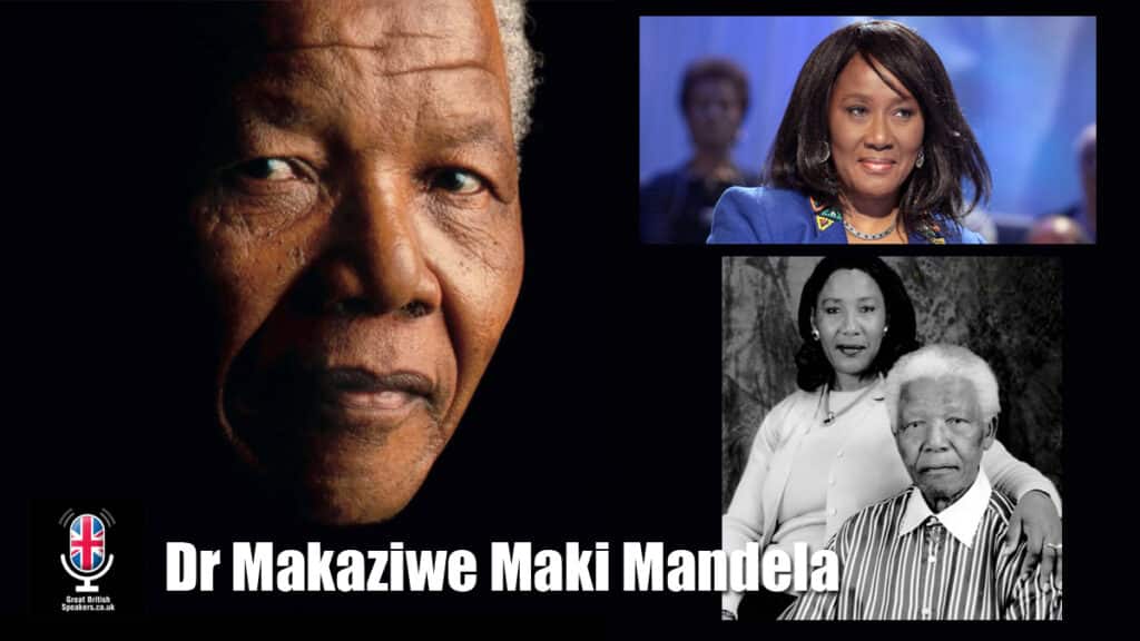 Dr Makaziwe Maki Mandela Black History Month Equality Diversity Speaker at Great British Speakers