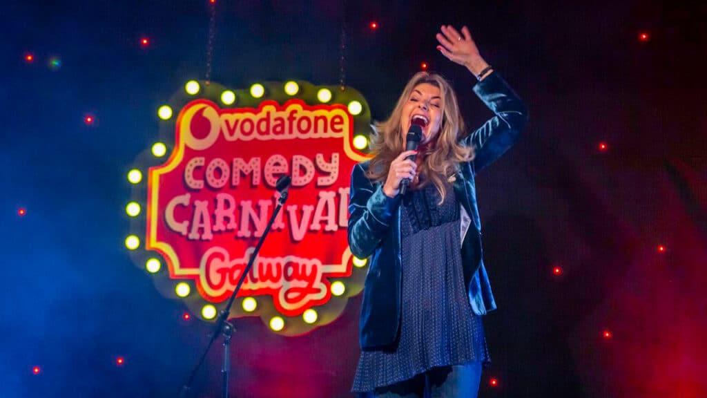 Jo Caulfield Comedian corporate awards event host entertainer at Great British Speakers