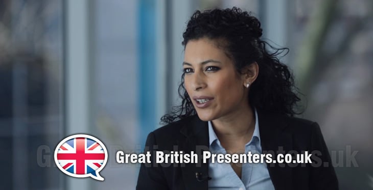 Nadira Tudor broadcast Journalist Times Radio voice over agent at Great British Presenters