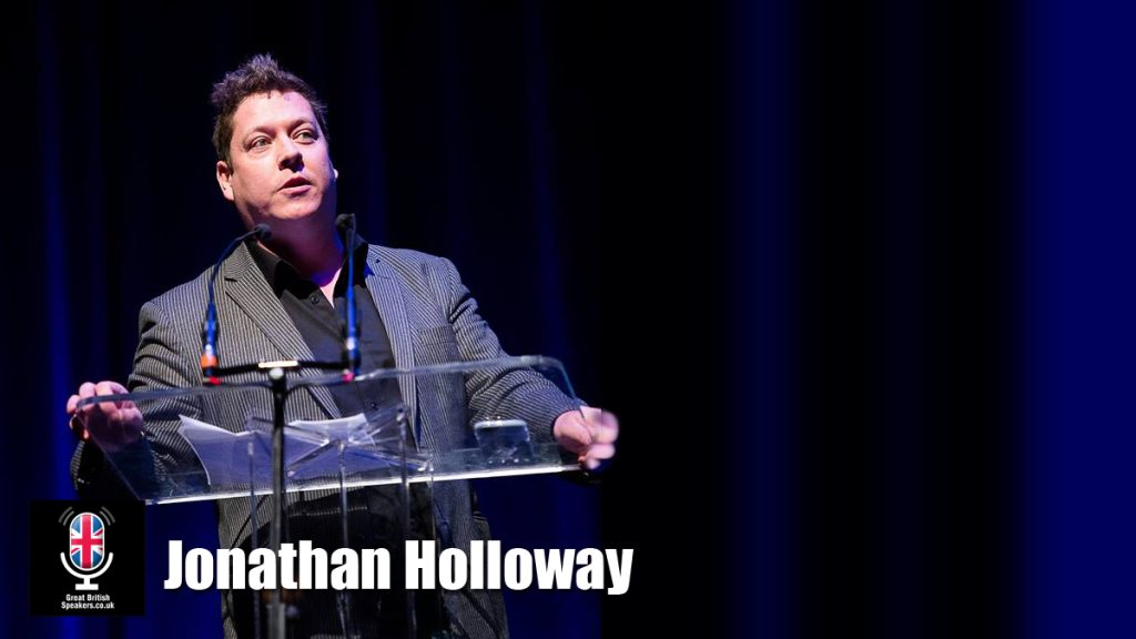 Jonathan Holloway creative innovator experience designer motivator keynote speaker at Great British Speakers