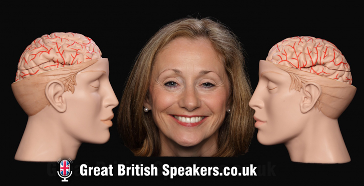 Dr Lynda Shaw neuroscientist COVID and lockdown burnout keynote at Great British Speakers