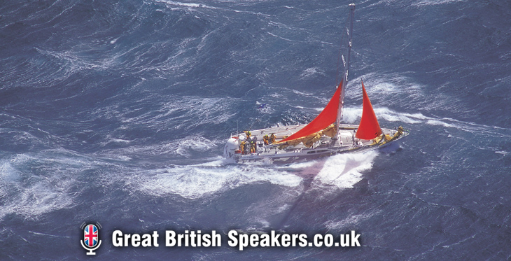 Mark Denton - Leadership teamwork resilience keynote speaker coach BT Global Challenge yacht race at Great British Speakers
