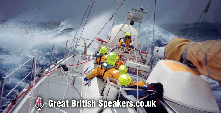Mark Denton Leadership teamwork resilience keynote speaker coach BT Global Challenge yacht race at Great British Speakers