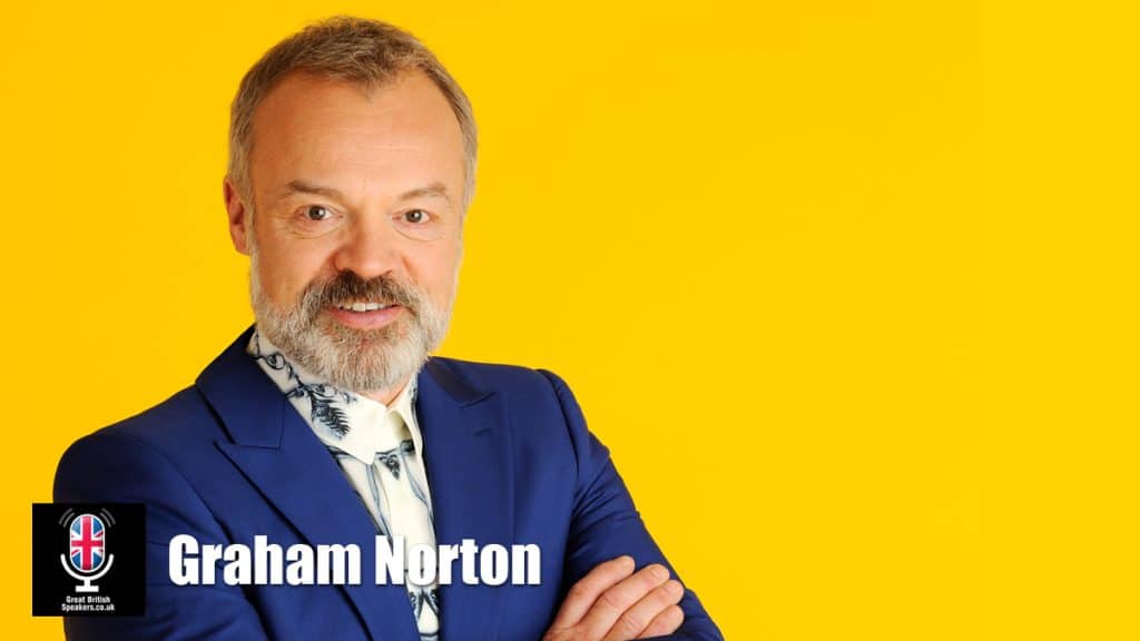Graham Norton hire Entertainer comedian awards TV host at Great British Speakers