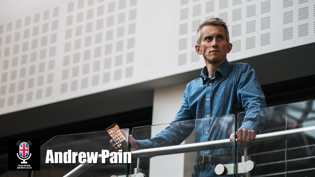 Andrew Pain Stress Awareness Month speakers Mental health at Great British Speakers