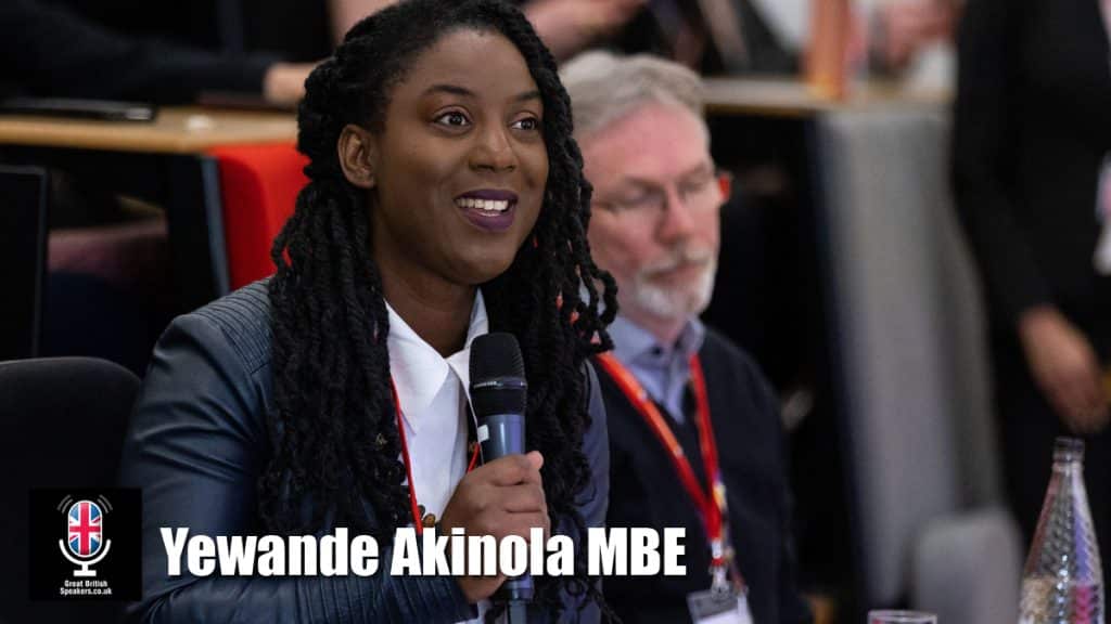 Yewande Akinola - hire STEM EDI Engineering Designer Innovator Speaker Presenter book at agent Great British Speakers