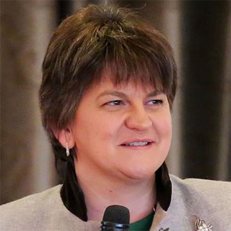 Arlene Foster - hire Former First Minister of NI Broacster Writer Political Commentator book at Great British Speakers - licence creative commons