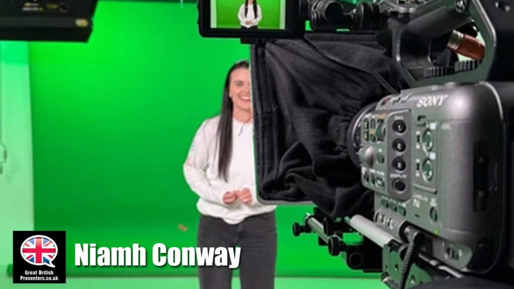 Niamh Conway hire presenter speaker book at agent Great British Presenters
