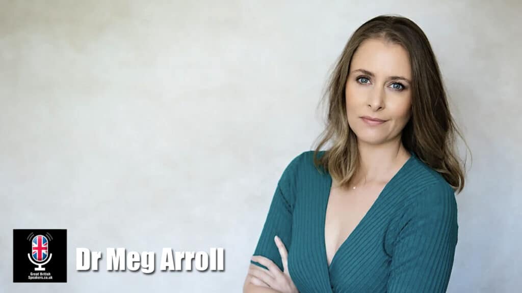 Dr Meg Arroll psychologist Diet Weight Loss Menopause mental health speaker at agent Great British Speakers